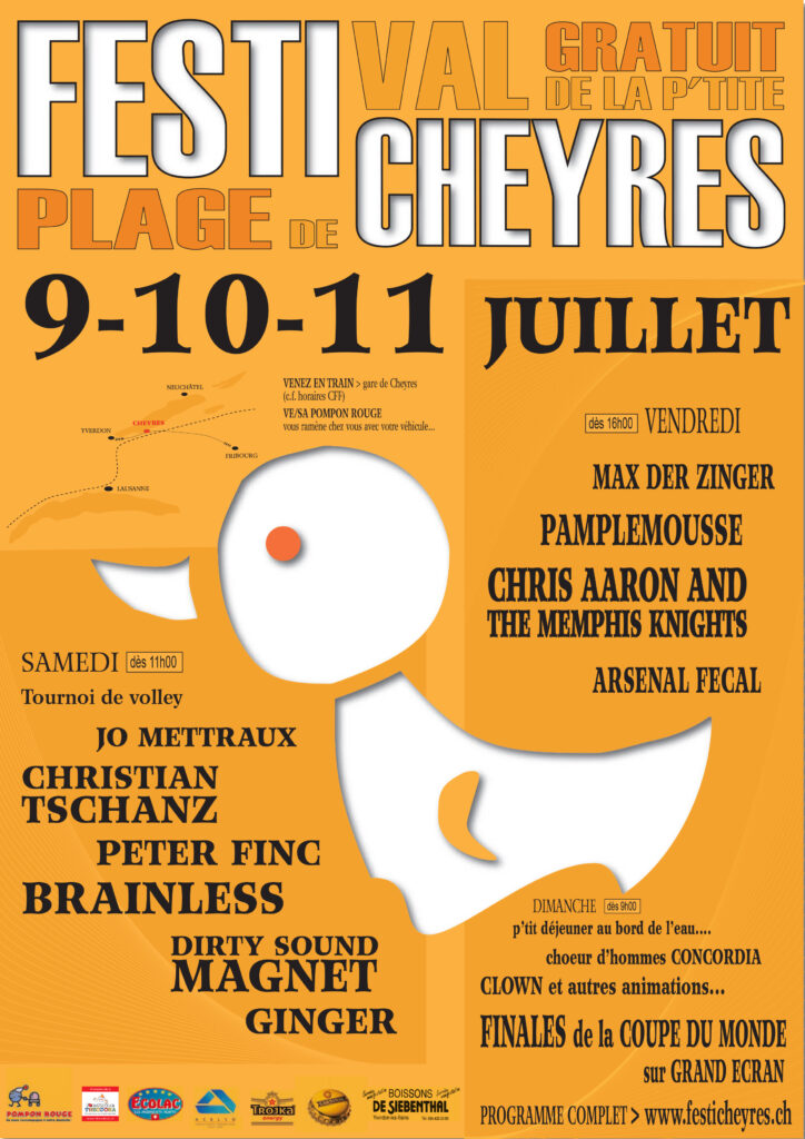 Affiche Festi'Cheyres 2010