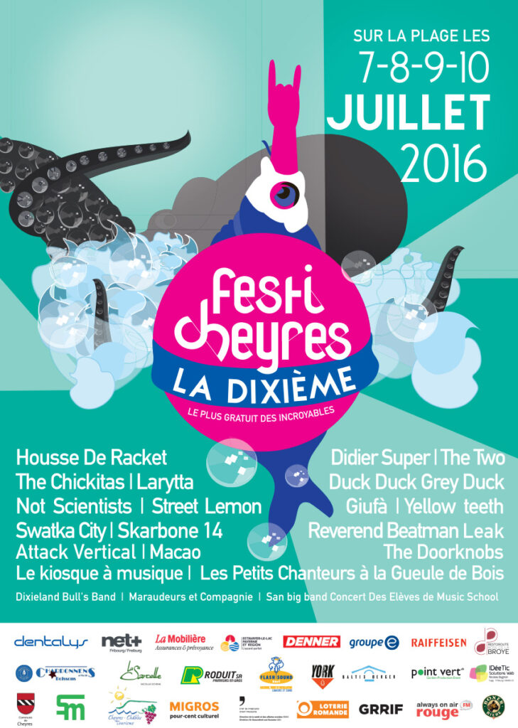 Affiche Festi'Cheyres 2016